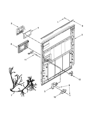 Inner door parts