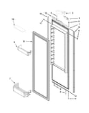 Refrigerator door parts