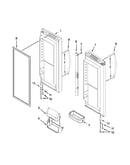 Refrigerator door parts