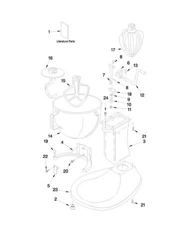 Base and pedestal unit parts