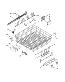 Upper rack and track parts