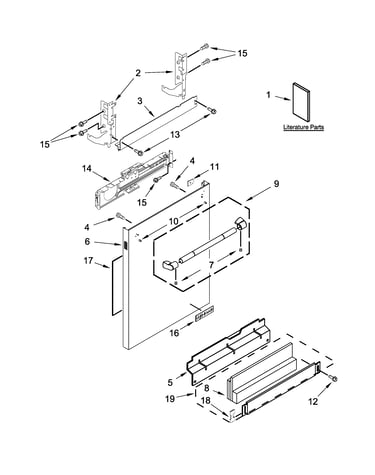Door and panel parts