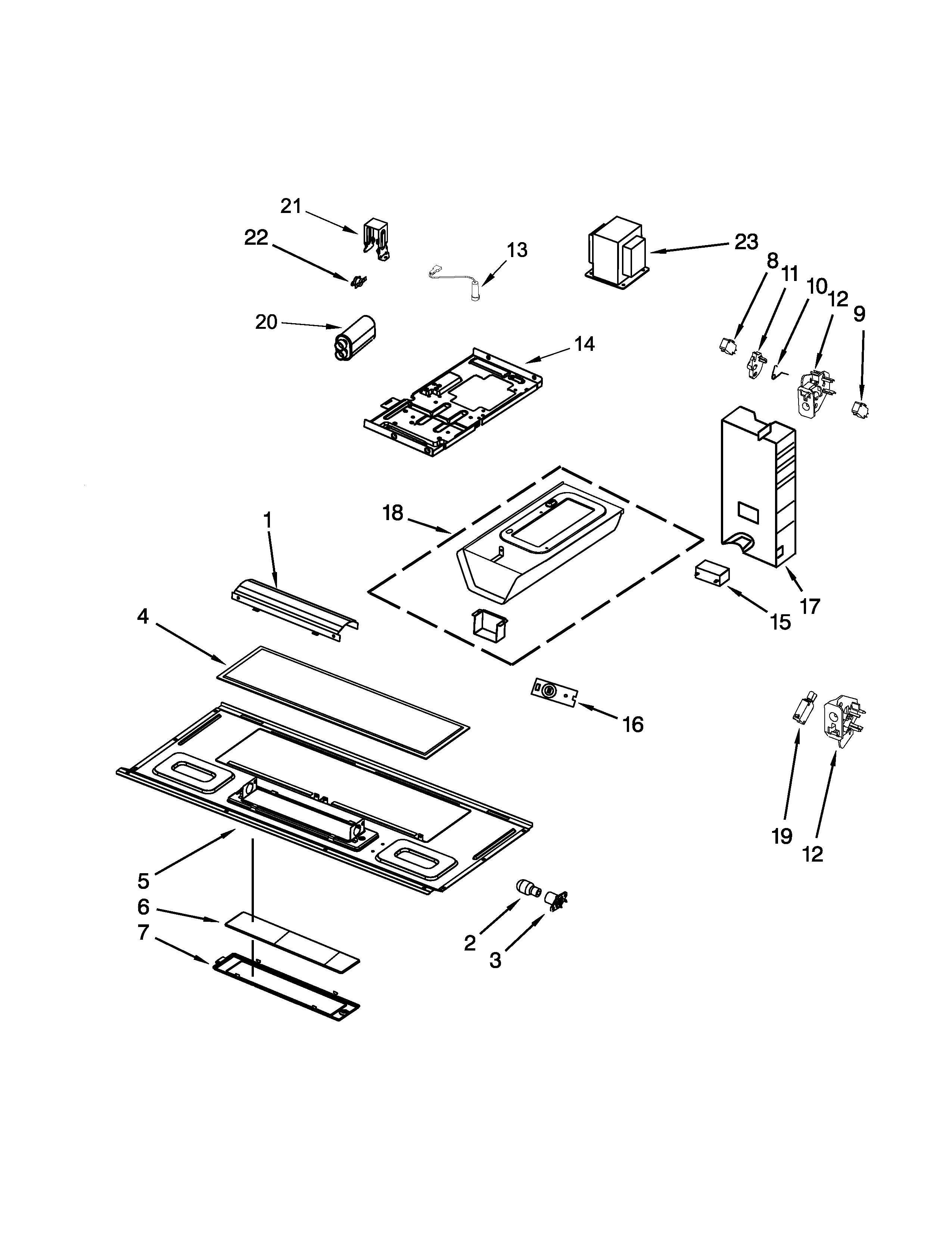 Interior and ventilation parts