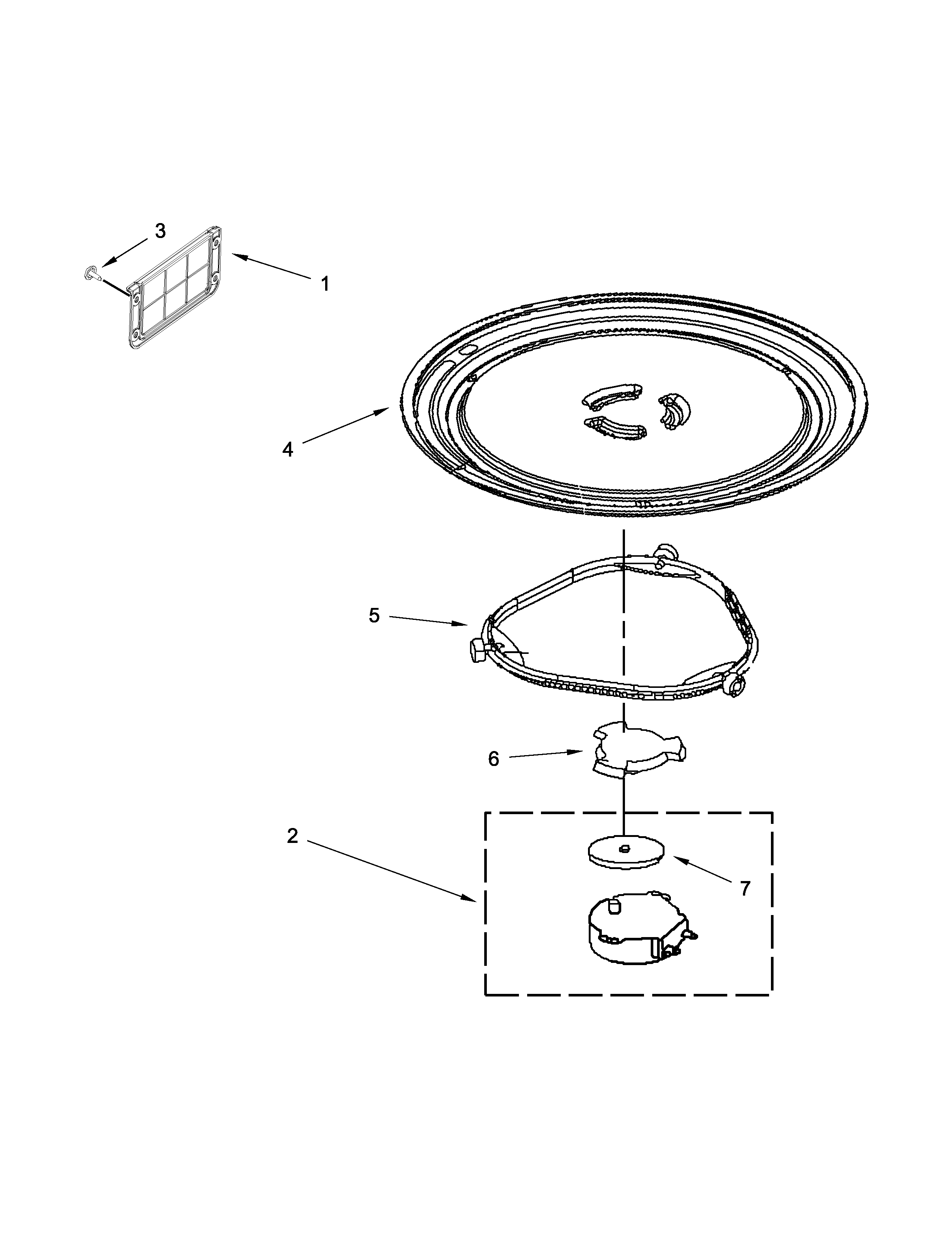 Turntable parts