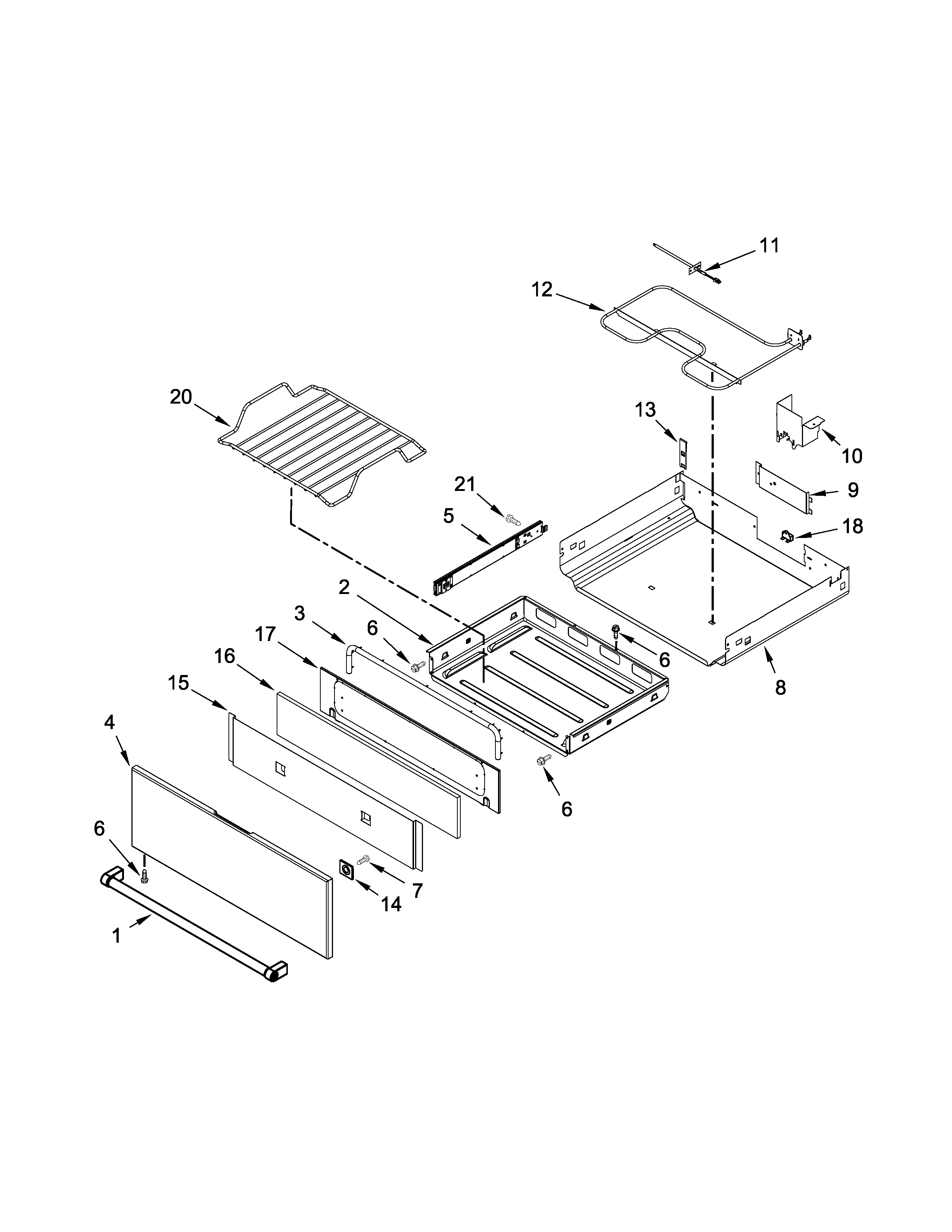Drawer parts