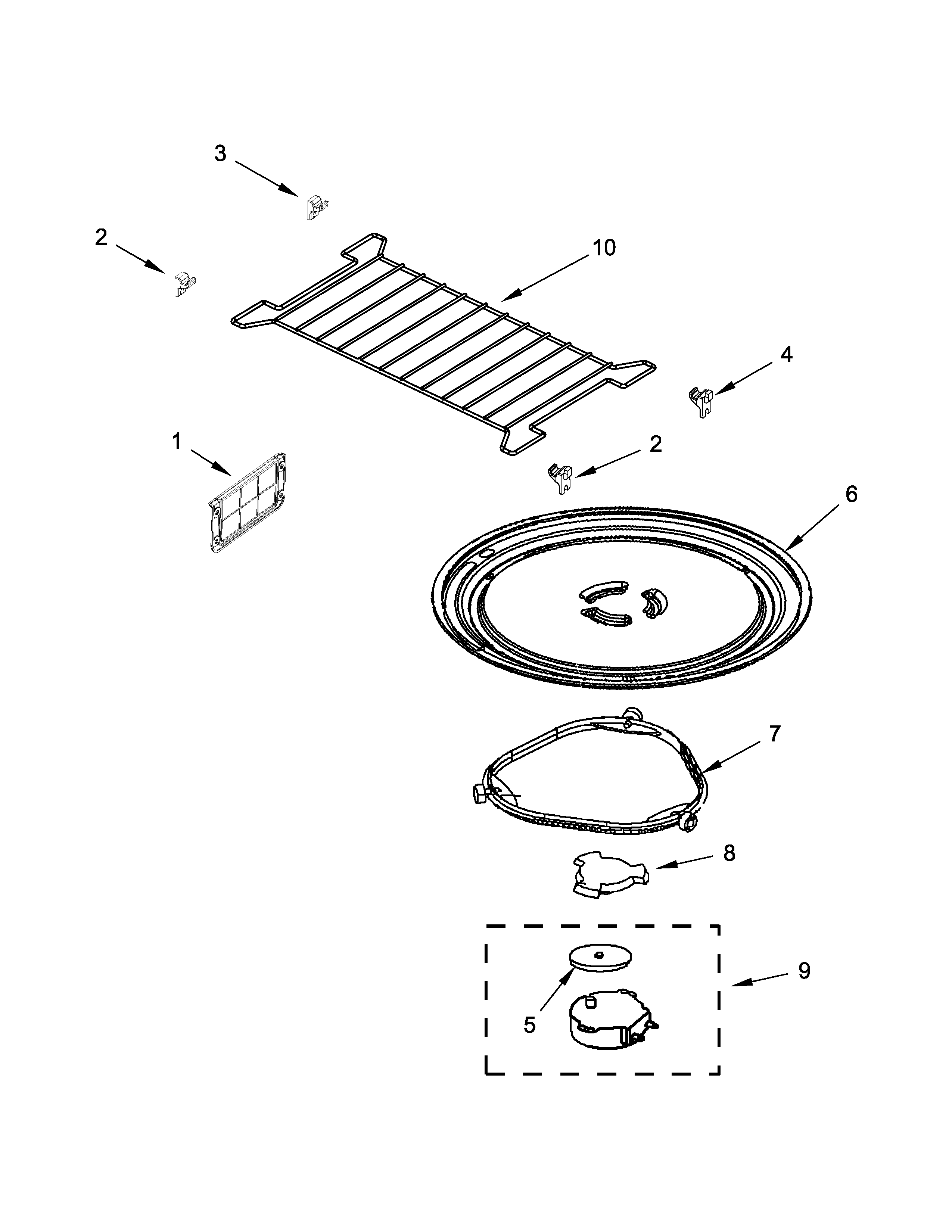 Turntable parts