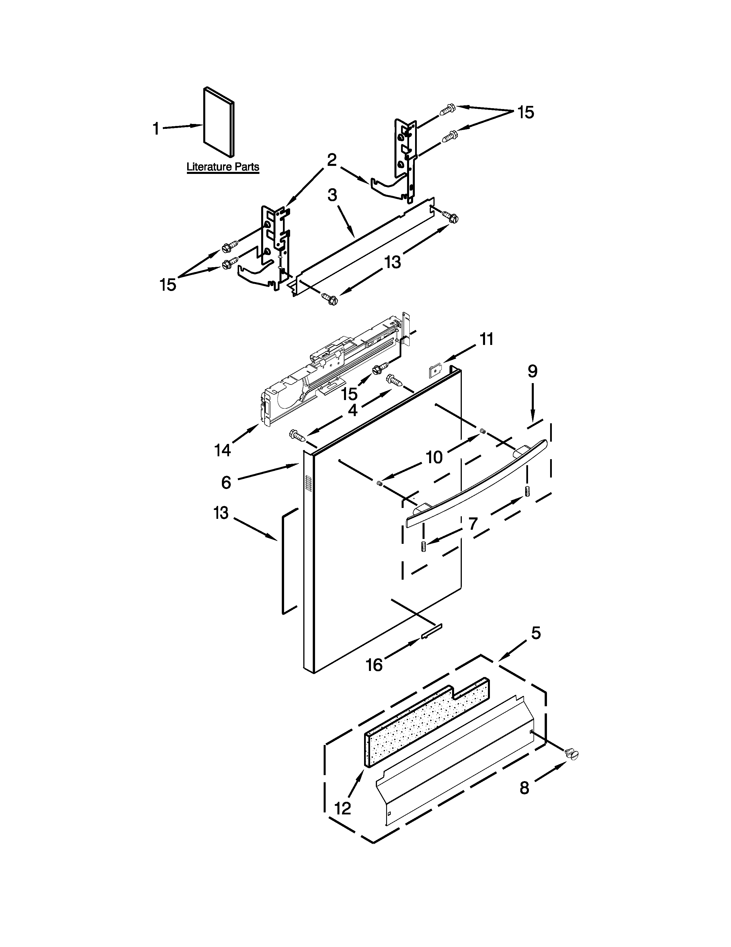 Door panel parts