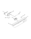 Control panel and latch parts