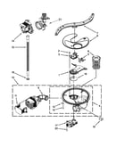 Pump, washarm and motor parts