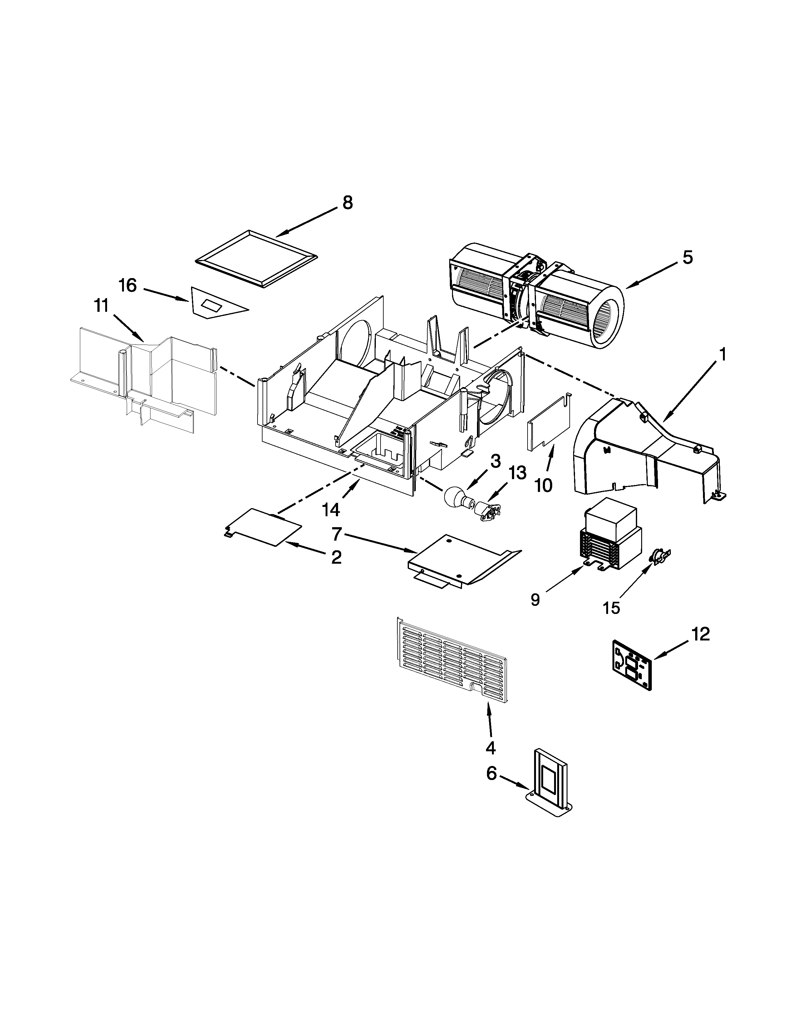 Air flow parts