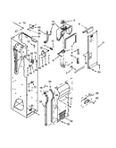 Freezer liner and air flow parts