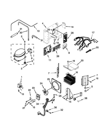 Upper unit parts