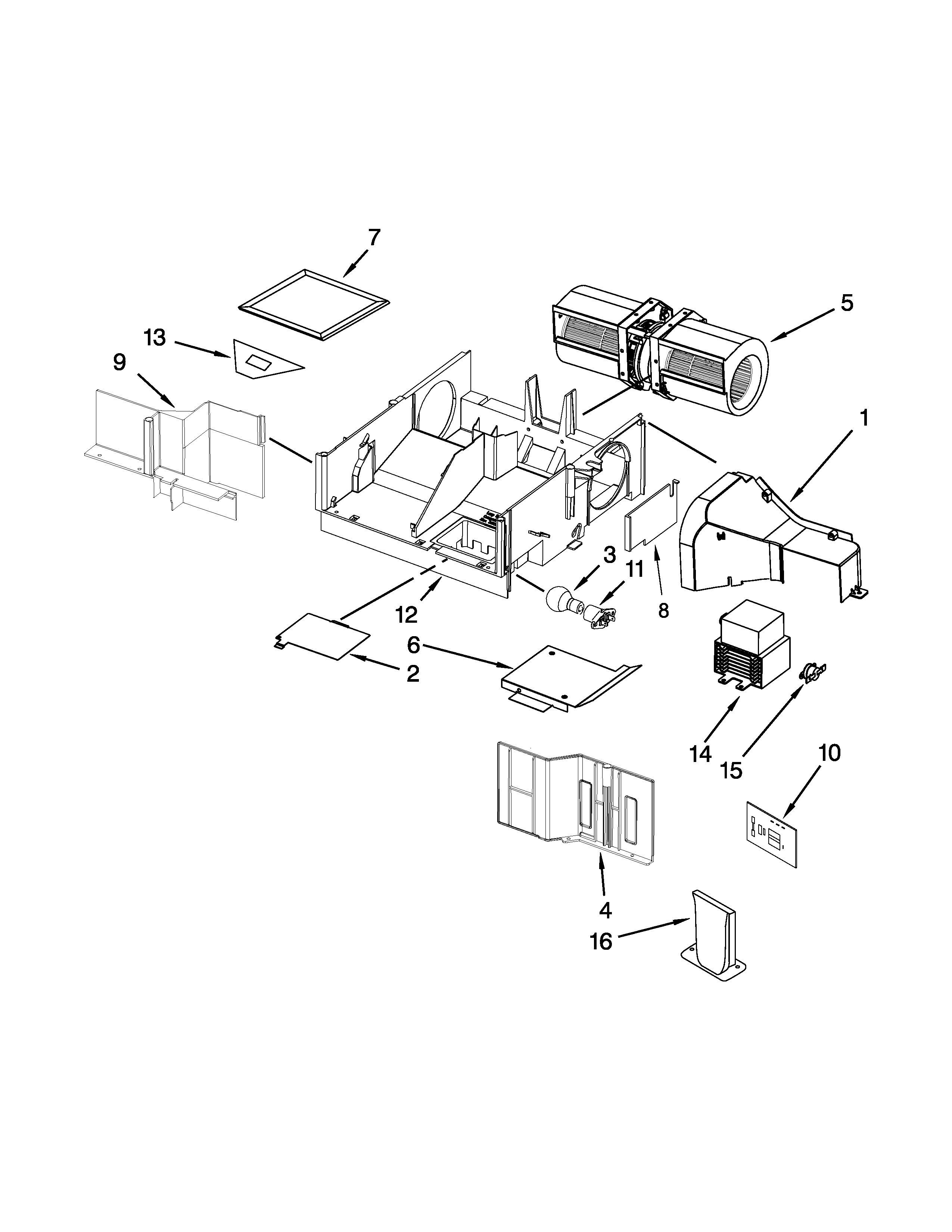 Air flow parts