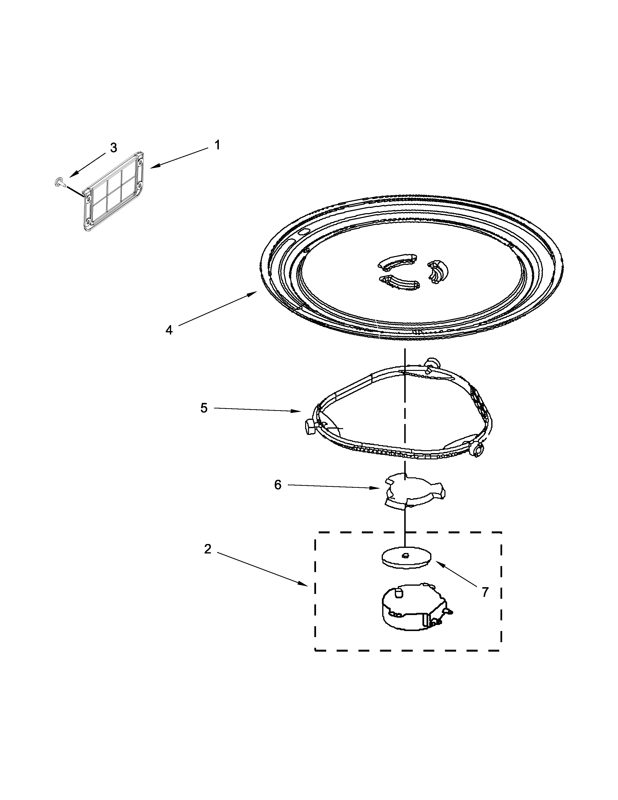 Turntable parts