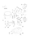 Base and pedestal unit parts