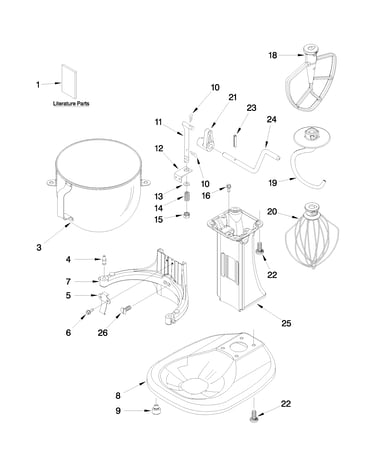 Base and pedestal unit parts