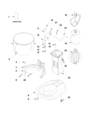 Base and pedestal unit parts