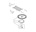 Whirlpool WMH2175XVQ5 turntable parts diagram