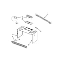Whirlpool WMH2175XVS7 cabinet and installation parts diagram