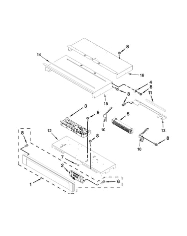Control panel parts
