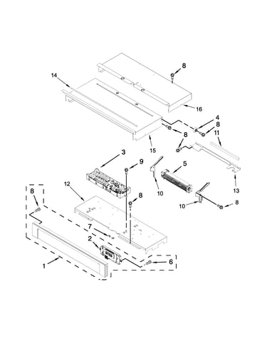 Control panel parts