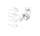 Whirlpool WOS92EC7AS03 internal oven parts diagram