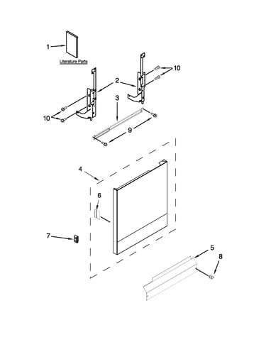 Door and panel parts