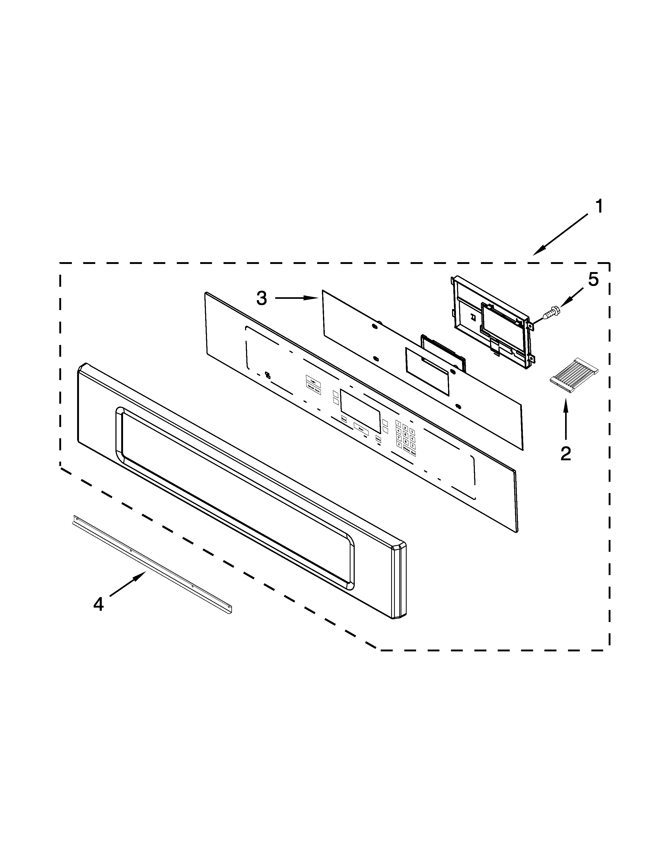 Control panel parts