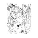 Maytag MDE28PDCGW0 bulkhead parts diagram
