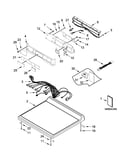 Top and console parts