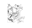 Maytag MGDC215EW1 cabinet parts diagram
