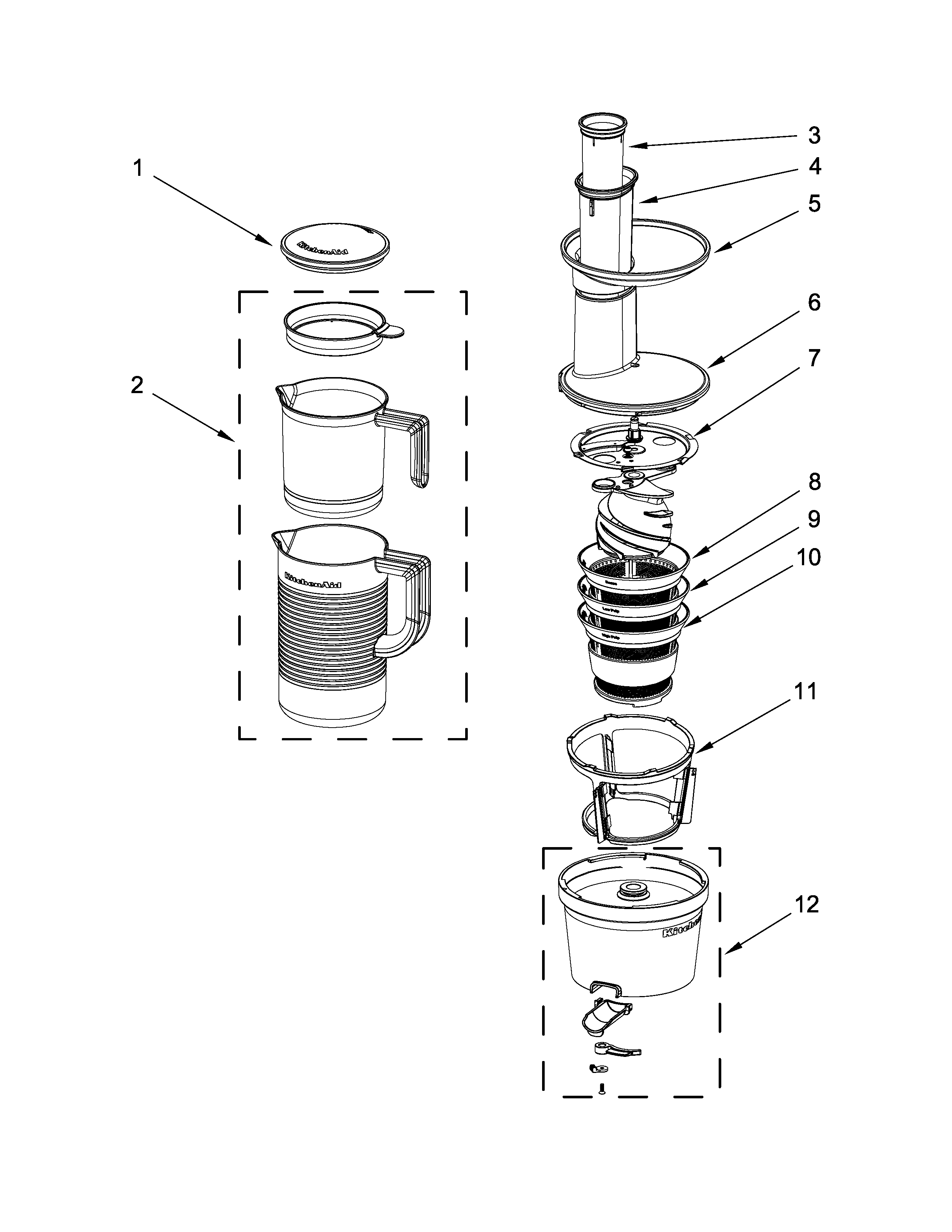 Attachment parts