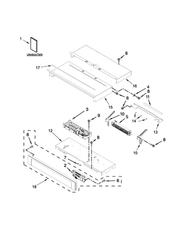 Control panel parts