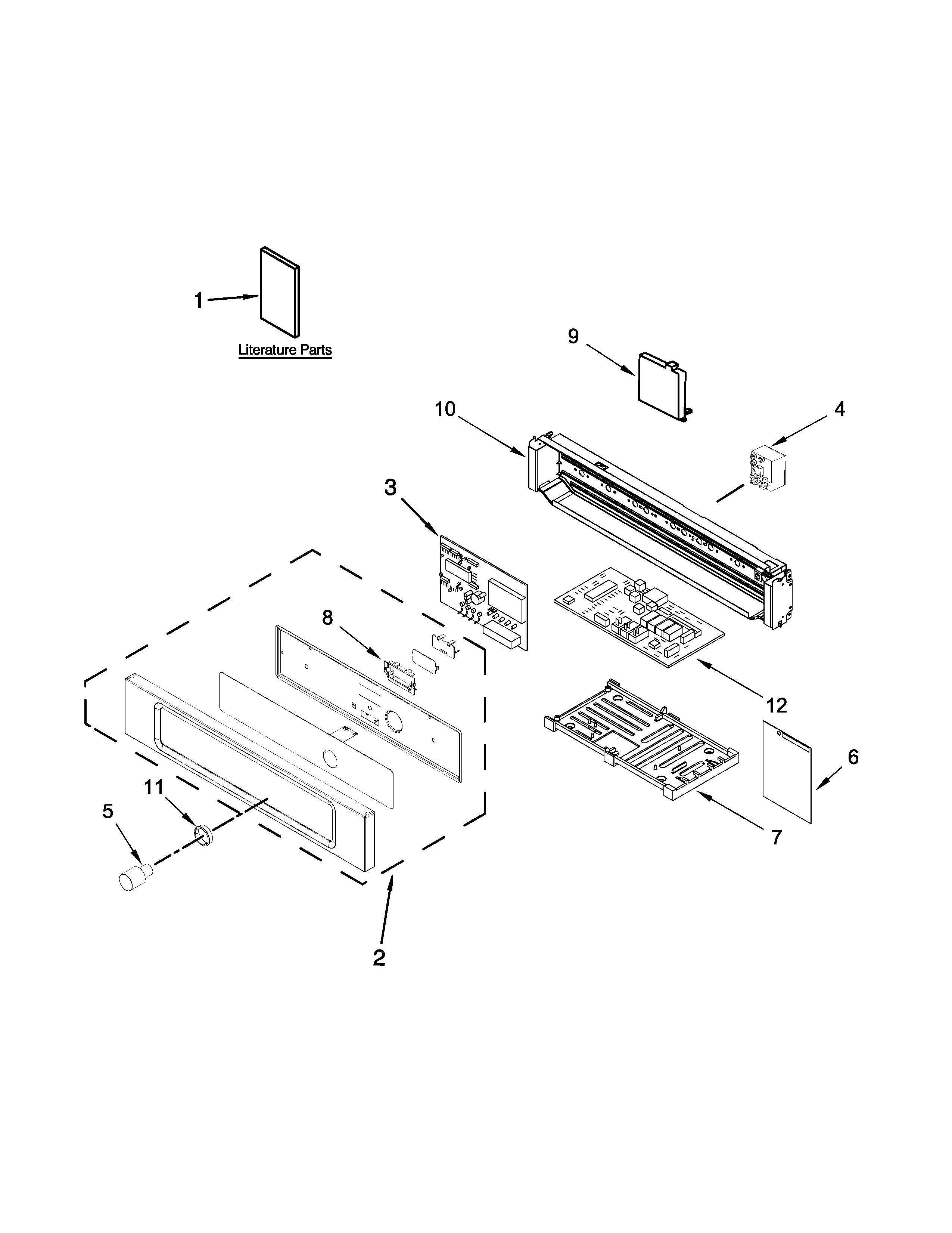 Control panel parts