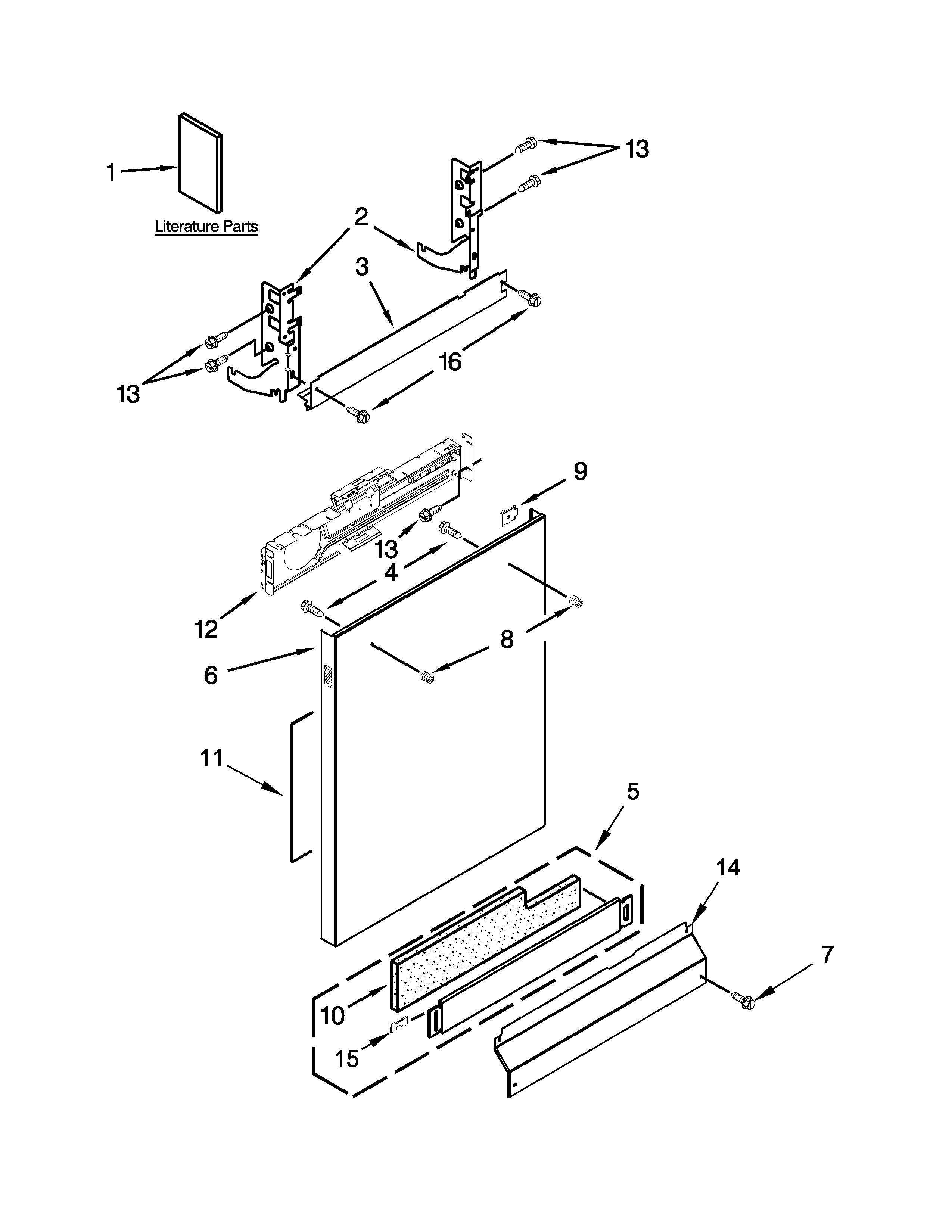 Door and panel parts