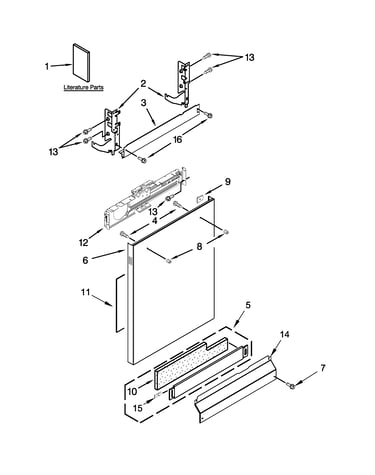 Door and panel parts