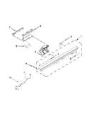 Control panel and latch parts