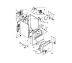 Inglis YIED4671EW1 cabinet parts diagram