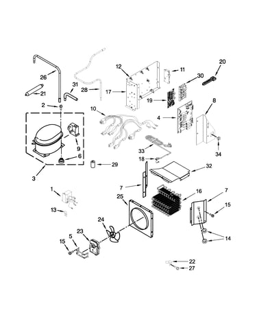Upper unit parts