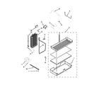 Jenn-Air JS48NXFXDE00 lower unit and tube parts diagram