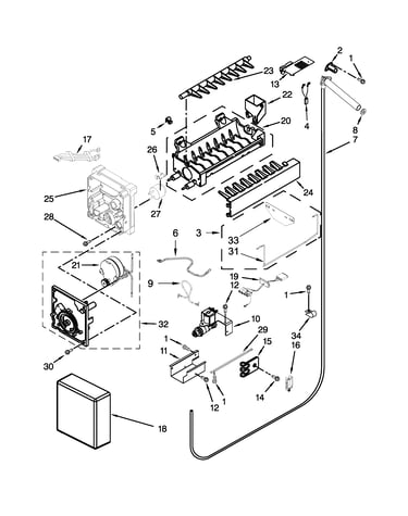 Icemaker parts