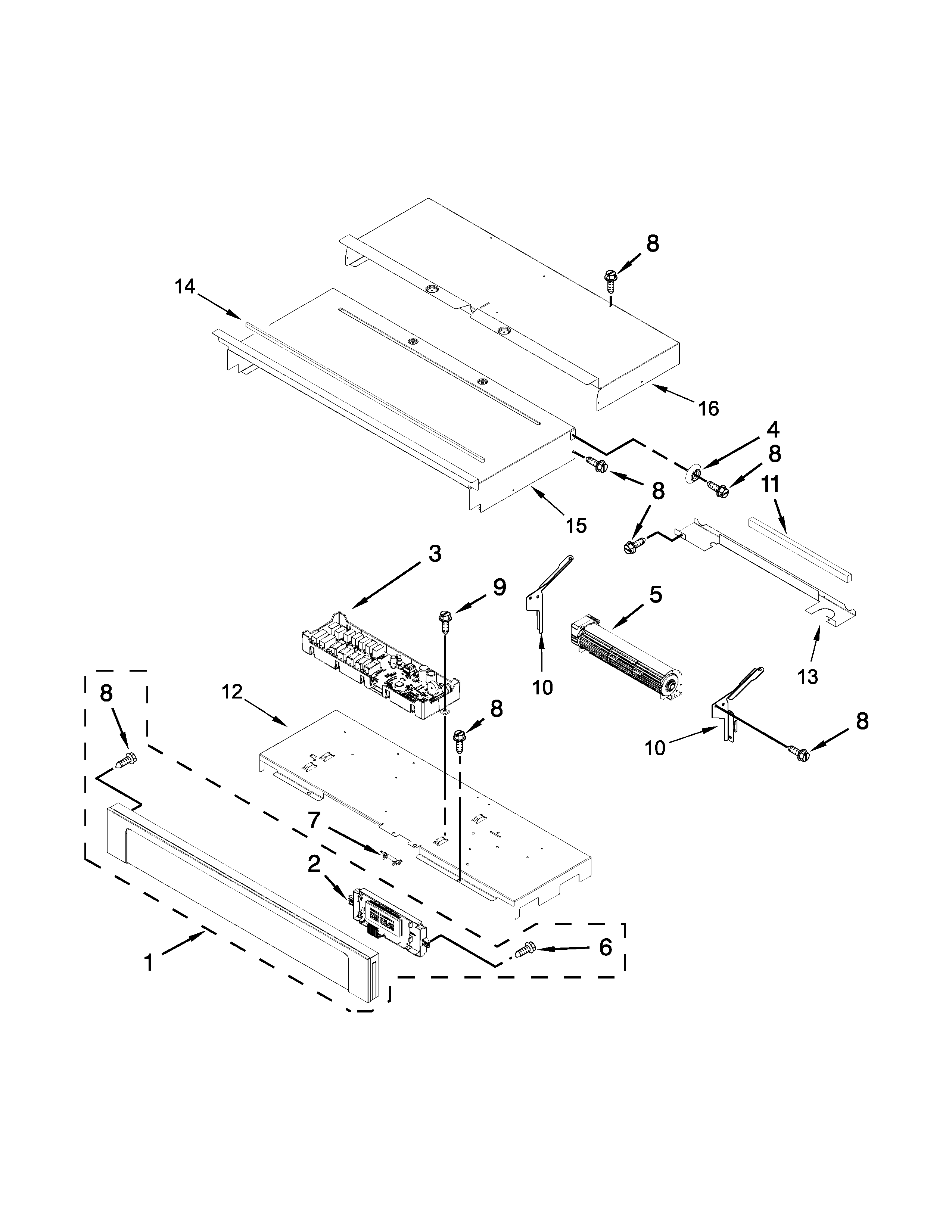 CONTROL PANEL PARTS