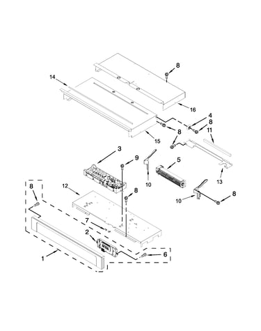 Control panel parts