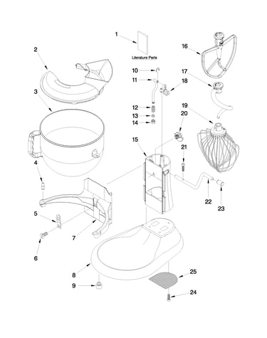 Base and pedestal unit parts