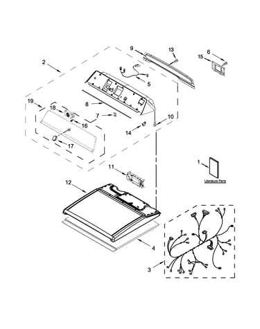 Top and console parts