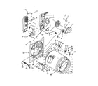 Whirlpool WGD7000DW0 bulkhead parts diagram