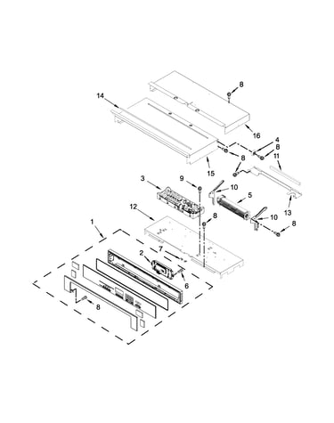 Control panel parts