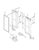 Refrigerator door parts