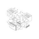 Whirlpool WRX988SIBM02 freezer door parts diagram