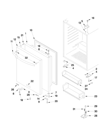Door parts